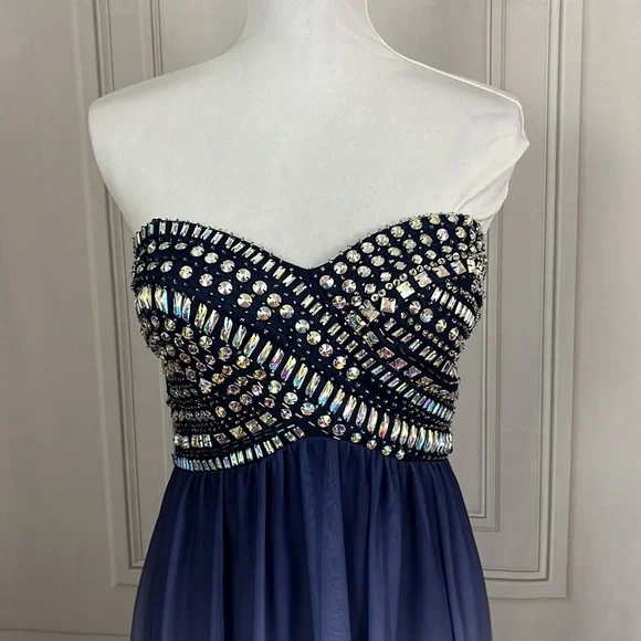 Blue maxi dress - Picture 2 of 15